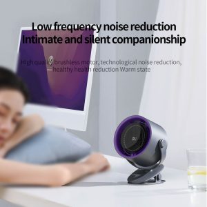 315C 1800mAh Battery Operated Smart Fan, Auto-Shutoff Desktop Air Cooler - 图片 6