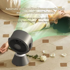 121B Bulk High-Speed Fan Supplier, 4000mAh Desktop Air Circulator for Fast Cooling - 图片 5