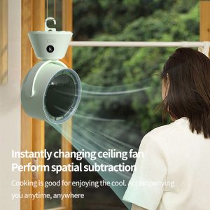 121B Bulk High-Speed Fan Supplier, 4000mAh Desktop Air Circulator for Fast Cooling - 图片 6