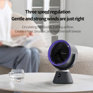 121B Bulk High-Speed Fan Supplier, 4000mAh Desktop Air Circulator for Fast Cooling - 图片 9