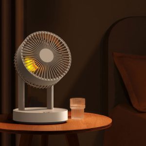938 Whole-House Air Circulation Desktop Fan Manufacturer, 4000mAh Rechargeable Air Circulator - 图片 3