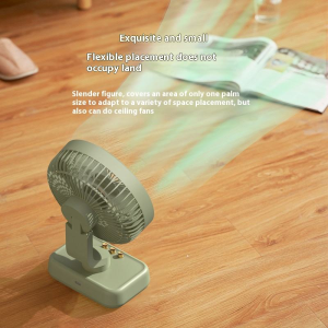 140 Soft Breeze Desktop Fan Manufacturer, 2000mAh Rechargeable Portable Table Cooler - 图片 5