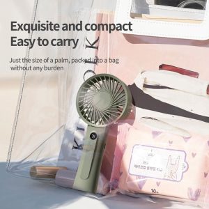 Model 176 Minimalist Handheld Cooling Fan, 1200mAh Rechargeable Portable Fan, Modern Design for Home, Office & Travel - 图片 4