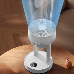 938 Whole-House Air Circulation Desktop Fan Manufacturer, 4000mAh Rechargeable Air Circulator - 图片 4