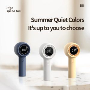 Wholesale 131A Handheld Cooling Fan, 2000mAh Rechargeable Mini Fan, Custom Color SKU & Bulk Order Support