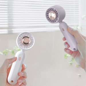 Model 951 Portable Foldable Handheld Fan, 1200mAh Long-Lasting Personal Cooler, Perfect for Travel, Commute & Daily Use - 图片 5