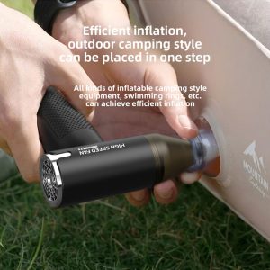 Wholesale HX-132 High Speed Handheld Air Blower, 3300mAh Battery Powered Dust Removal Fan, Custom SKU & Color, China Manufacturer Bulk Supply - 图片 5