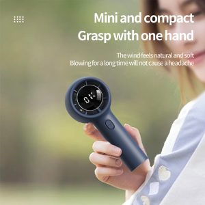 Wholesale 131A Handheld Cooling Fan, 2000mAh Rechargeable Mini Fan, Custom Color SKU & Bulk Order Support - 图片 6